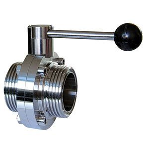 衛生級螺紋式蝶閥