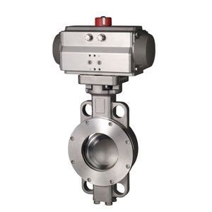 氣動(dòng)對(duì)夾式硬密封蝶閥D673H