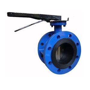 手動法蘭式軟密封蝶閥