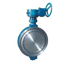 蝸輪傳動硬密封蝶閥