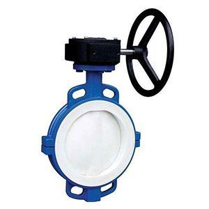 對夾式手動襯氟蝶閥