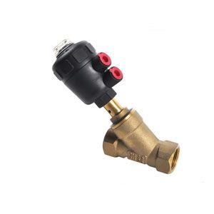 氣動(dòng)黃銅角座閥